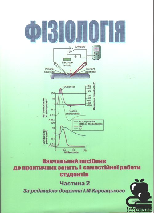 Фізіологія. Навчальний посібник до практичних занять і самостійної роботи студентів. У 2-х томах. Т. 2